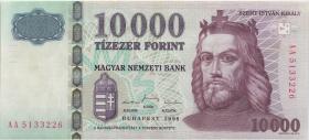 Ungarn / Hungary P.183b 10.000 Forint 1998 (2) 