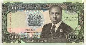 Kenia / Kenya P.29f 200 Shillingi 1994 (2) 
