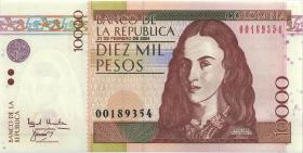 Kolumbien / Colombia P.453g 10.000 Pesos 21.2.2004 (1) 