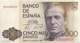 Spanien / Spain P.160 5.000 Pesetas 1979 (2) 