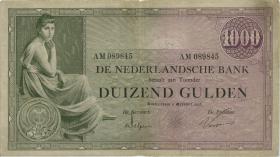 Niederlande / Netherlands P.042 1000 Gulden 1921 (4) 