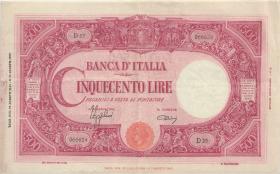 Italien / Italy P.070a 500 Lire 17.8.1944 (3) 