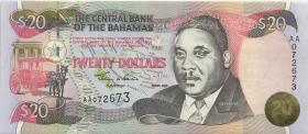 Bahamas P.65A 20 Dollars 2000 (1) 