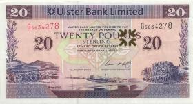 Nordirland / Northern Ireland P.342a 20 Pounds 2010 (3+) 