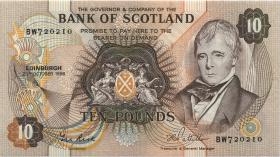 Schottland / Scotland P.113c 10 Pounds 1986 (1) 