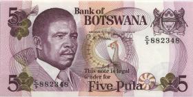 Botswana P.08b 5 Pula (1982) (1) 