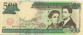 Dom. Republik/Dominican Republic P.172b 500 Pesos Oro 2003 (1) 