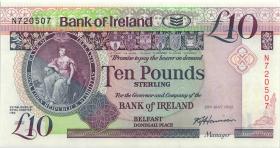 Nordirland / Northern Ireland P.071b 10 Pounds 1992 (1) 