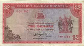 Rhodesien / Rhodesia P.39 2 Dollars 10.4.1979 (3) 