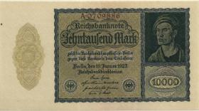 R.069a: 10000 Mark 1922 Reichsdruck 7-stellig (1) 