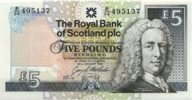 Schottland / Scotland P.352c 5 Pounds 1996 (1) 
