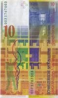 Schweiz / Switzerland P.67a 10 Franken 2000 (1) 