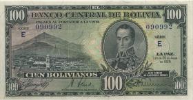 Bolivien / Bolivia P.133 100 Boliviano 1928 (3+) 