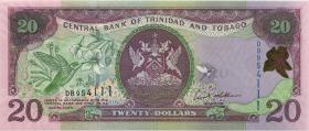 Trinidad & Tobago P.44b 20 Dollars 2002 (1) 