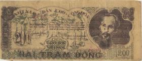 Vietnam / Viet Nam P.034b 200 Dong 1950 (3) 