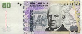 Argentinien / Argentina P.356 50 Pesos (2003-2013) (1-) 