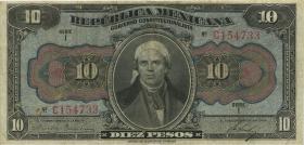 Mexiko / Mexico P.S686 10 Pesos 1915 (3) 