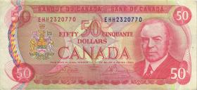Canada P.090b 50 Dollars 1975 (3) 