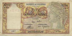 Algerien / Algeria P.119a 10 Neue Francs 1960 (3) 