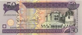 Dom. Republik/Dominican Republic P.176a  50 Pesos Oro 2006 (1) 