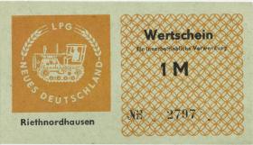L.119.13 LPG Riethnordhausen "Neues Deutschland" 1 Mark (1) 