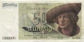 R.254 50 DM 1948 Bank Deutscher Länder D.145 (2) 