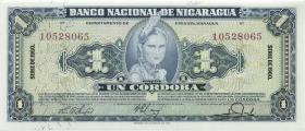Nicaragua P.099c 1 Cordoba 1960 (1) 