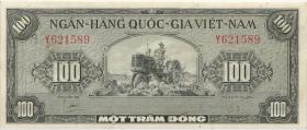Südvietnam / Viet Nam South P.08a 100 Dong (1955) (2) 