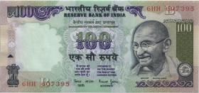 Indien / India P.091j 100 Rupien (1996-) (1/1-) 