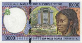 Zentral-Afrikanische-Staaten / Central African States P.305Fe 10.000 Francs 1999 (1) 