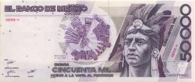 Mexiko / Mexico P.093a 50.000 Pesos 1986 (2+) 