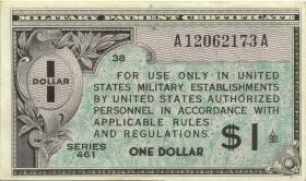 USA / United States P.M05 1 Dollar (1946) Serie 461 (2) 