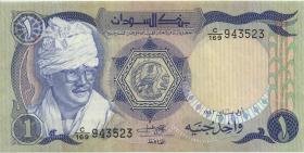 Sudan P.25 1 Pound 1983 (3) 