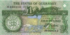Guernsey P.52b 1 Pound (1991-) (1) 