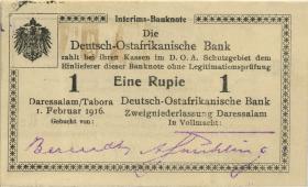 R.928o: Deutsch-Ostafrika 1 Rupie 1916 U2 (1) 