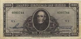 Chile P.116 1000 Pesos = 100 Condores (1947-1959) (3) 