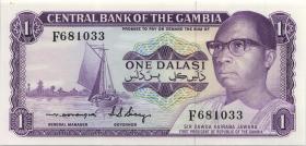 Gambia P.04c 1 Dalasi (1971-87) (1) 