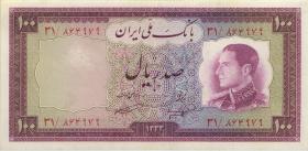 Iran P.067 100 Rials 1954 (1/1-) 