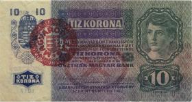 Ungarn / Hungary P.019 10 Kronen (1920) (3+) 