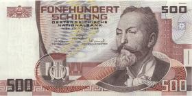 Österreich / Austria P.151 500 Schilling 1985 E (1) Otto Wagner 