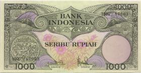 Indonesien / Indonesia P.071b 1000 Rupien 1959 (1) 