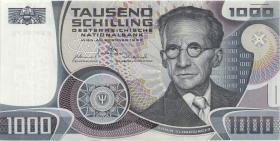Österreich / Austria P.152b 1000 Schilling 1983 P Schrödinger (1) 
