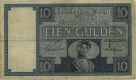 Niederlande / Netherlands P.043b 10 Gulden 24.1.1927 (4) 