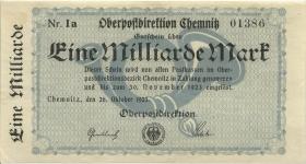 MG501.01 OPD Chemnitz 1 Milliarde Mark 1923 (1-) 