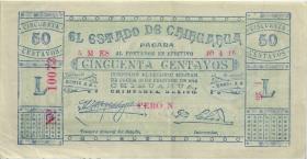Mexiko / Mexico P.S0527 50 Centavos 10.2.1914 (2) 