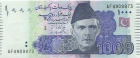 Pakistan P.50c 1000 Rupien 2008 (1) 