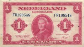 Niederlande / Netherlands P.064 1 Gulden 1943 (3+) 