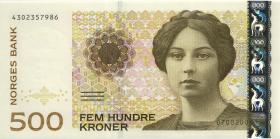 Norwegen / Norway P.51b 500 Kronen 2000 (1) 