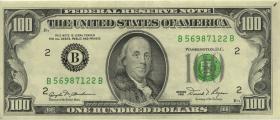 USA / United States P.473a 100 Dollars 1981 (2) 