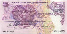 Papua-Neuguinea / Papua New Guinea P.14b 5 Kina (1993) (1) 
